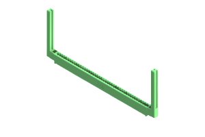 337-043-540-658 - EDAC Card Edge Connector